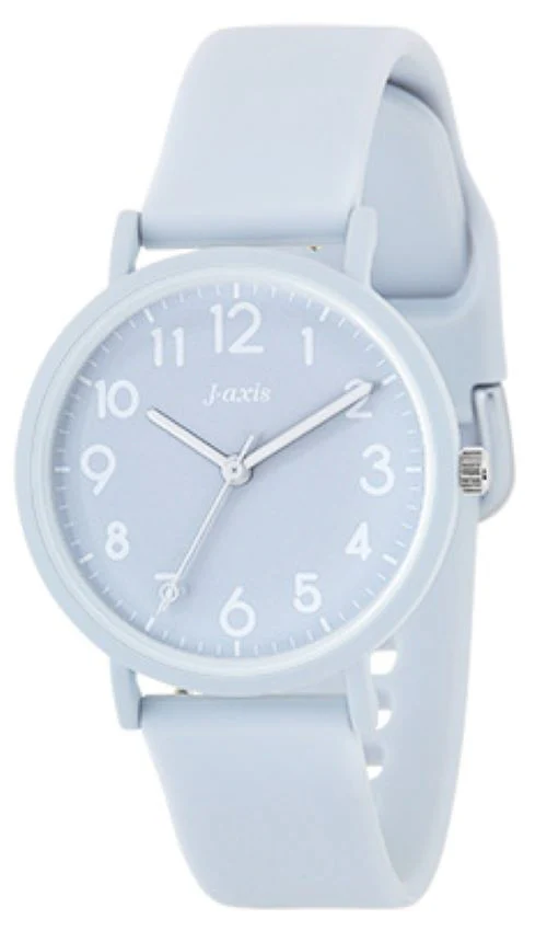 OTHER CF2D0006-BL Women's Watch Pastel Color Soft Silicone Band Water Resistant Stylish Design