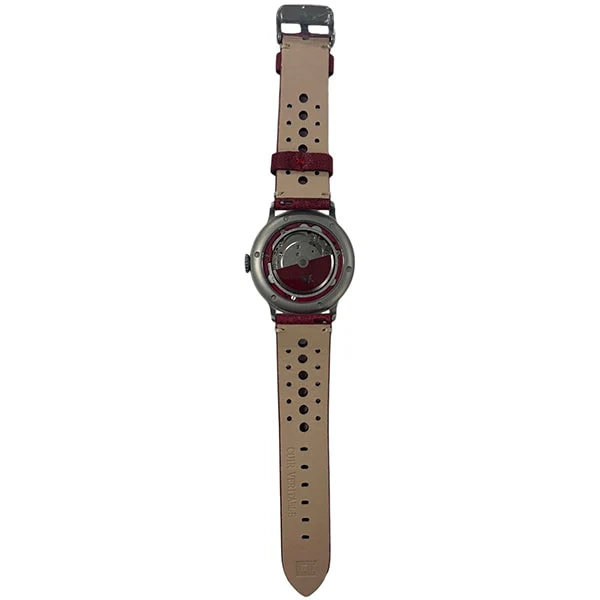 Other Overseas Manufacturers A1803RX Automatic Movement Leather Strap Water Resistant Elegant Design 1-Year Warranty