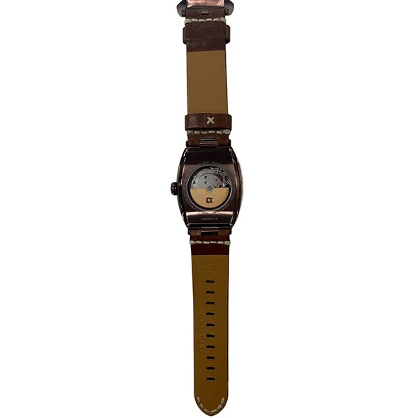 Other Overseas Manufacturers A2201F Men's Automatic Watch Leather Strap Water Resistant Elegant Design 1-Year Warranty