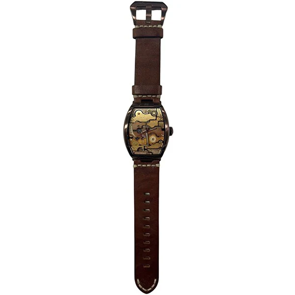 Other Overseas Manufacturers A2201F Men's Automatic Watch Leather Strap Water Resistant Elegant Design 1-Year Warranty - Image 3