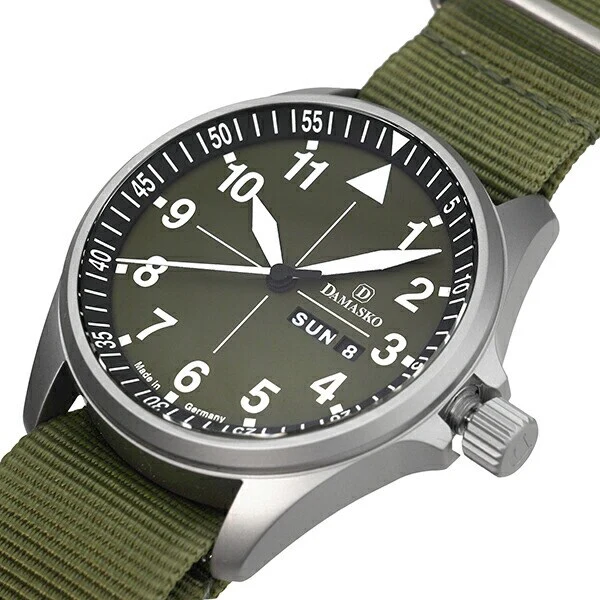 Other Overseas Manufacturers DH3 42mm Automatic Movement NATO Strap Water Resistant 2-Year Warranty