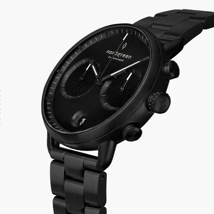 Other Overseas Manufacturers PI42BL3LBLTB 42mm Black Stylish Design Water Resistant Durable Build Lightweight Comfort