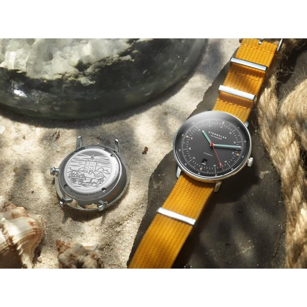 Other Overseas Manufacturers S02-HHN11-FI01 Automatic Movement 1-Year Warranty Hamburg Edition Elegant Design Water