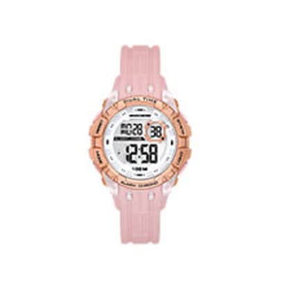 Other Overseas Manufacturers SR2142 Stylish Digital Watch Pink Lightweight Water-resistant 1-Year Warranty