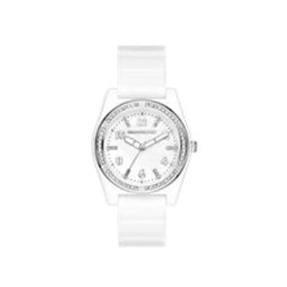 Other Overseas Manufacturers SR6288 Elegant White Dial Stylish Three-Hand Movement Water Resistant 1-Year Warranty