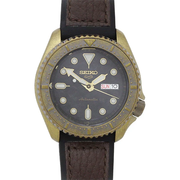 Other Overseas Manufacturers SRPE80K1 Automatic Movement Stainless Steel Case Water Resistant 21 Jewels Classic Design