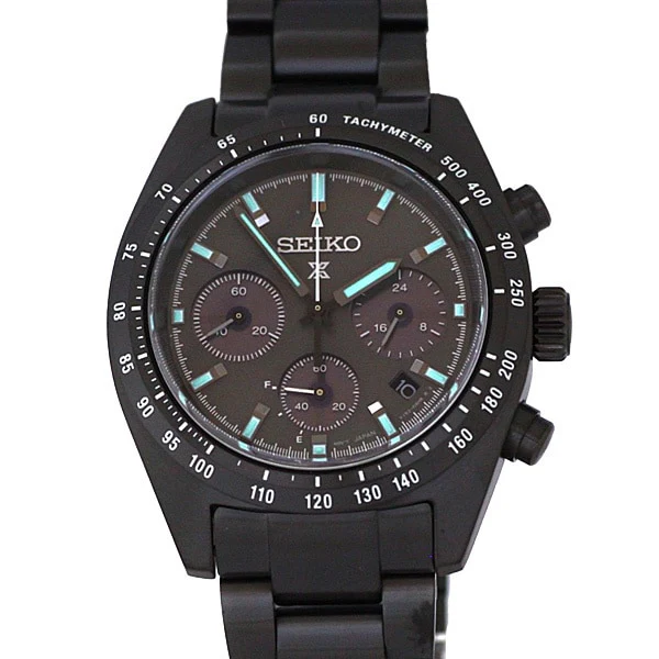 Other Overseas Manufacturers SSC917P1 Solar Chronograph 10BAR Water Resistant Black Dial Men's Watch 39mm Imported 1