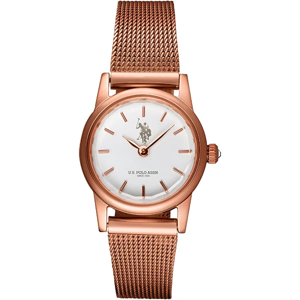 Other Overseas Manufacturers US-30PG Stylish Mesh Band Elegant White Dial Water Resistant 1-Year Warranty - Image 3