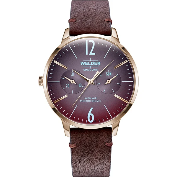 Other Overseas Manufacturers WWRS103 Slim Day Date 36mm Stylish Design Water Resistant Japanese Movement