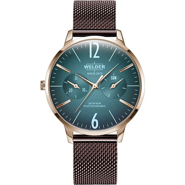 Other Overseas Manufacturers WWRS610 Moody Collection Slim Day Date 36mm Stylish Design Water Resistant Durable Build