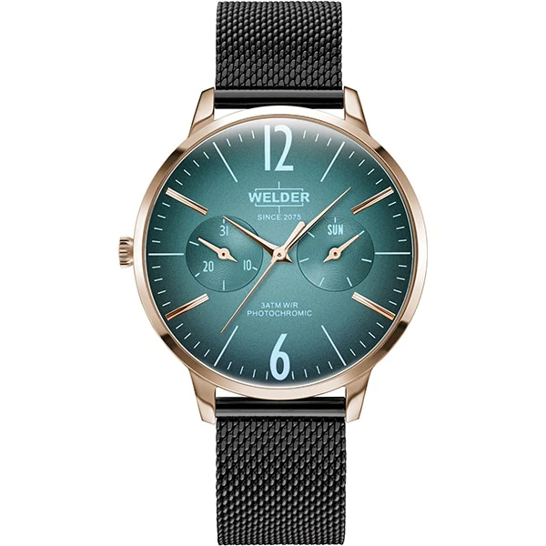 Other Overseas Manufacturers WWRS636 Moody Collection Slim Design Day Date 36mm Water Resistant Stylish Timepiece