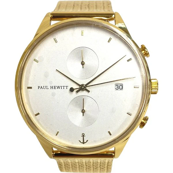 Paul Hewitt PH-C-G-W-50S Elegant Design Stainless Steel Water Resistant Quartz Movement Classic Style - Image 3