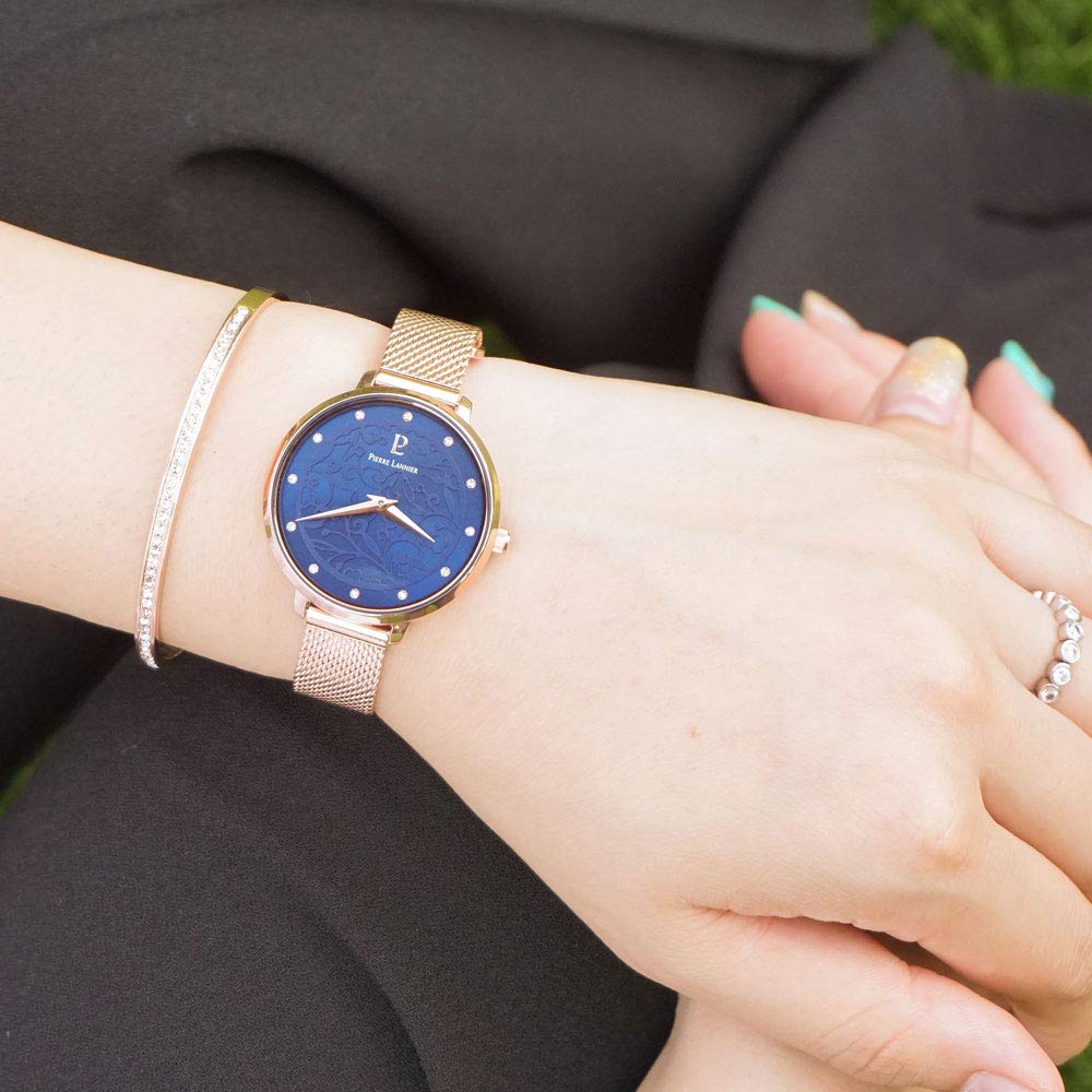 PIERRE LANNIER Eolia P039L968 Women's Mesh Watch - Image 8