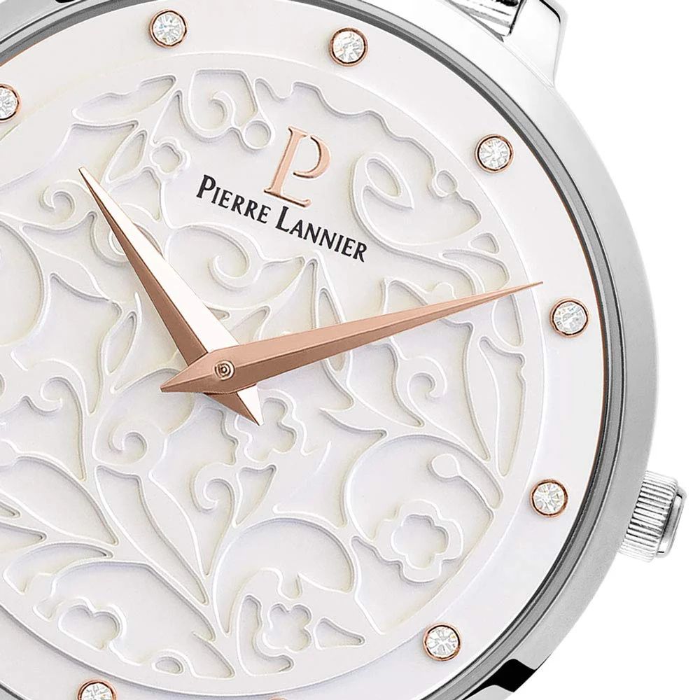 PIERRE LANNIER Eolia P040J608 Chronograph Mesh Watch - Image 5