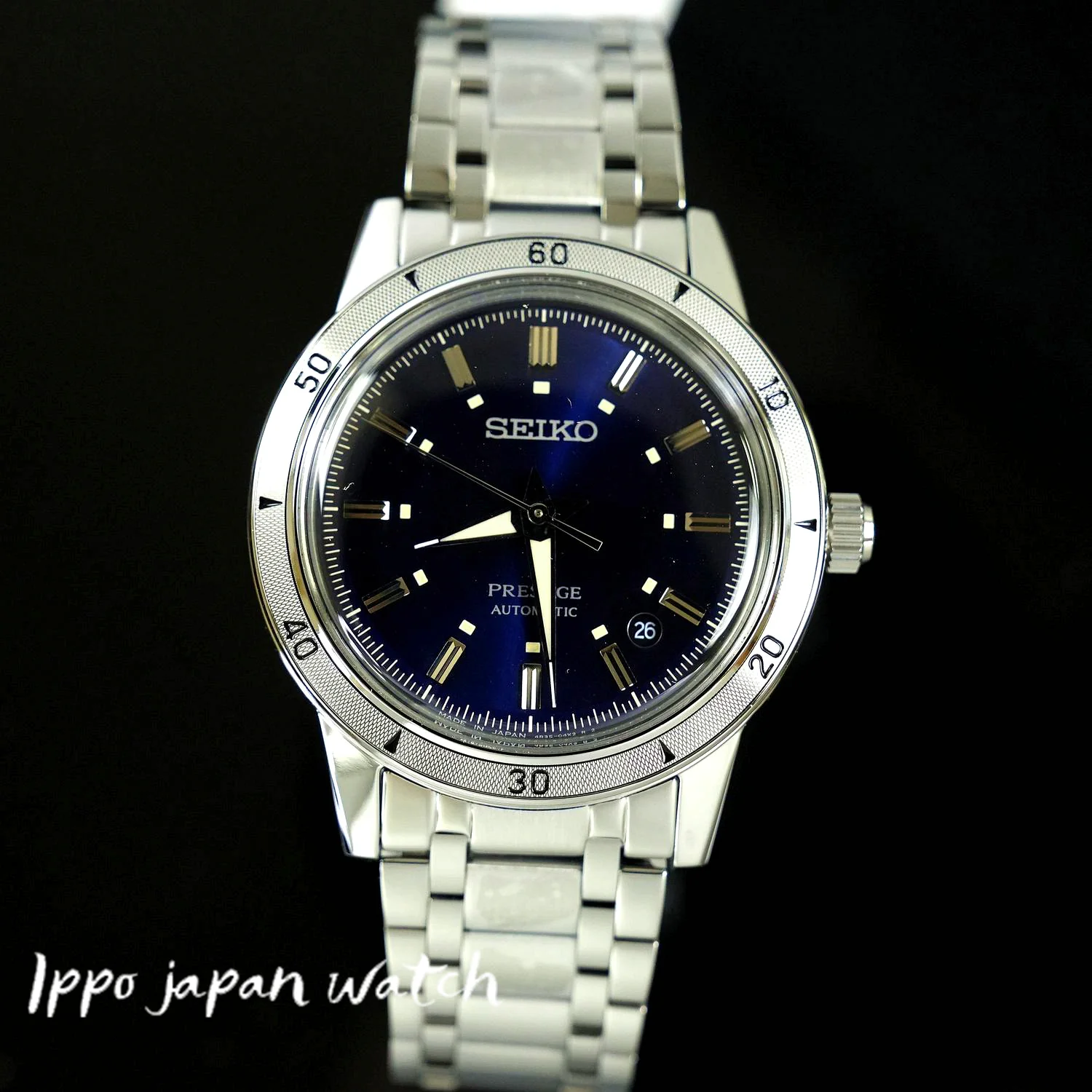 Presage automatic SARY247/SRPL07J1 60's style metal men's watch