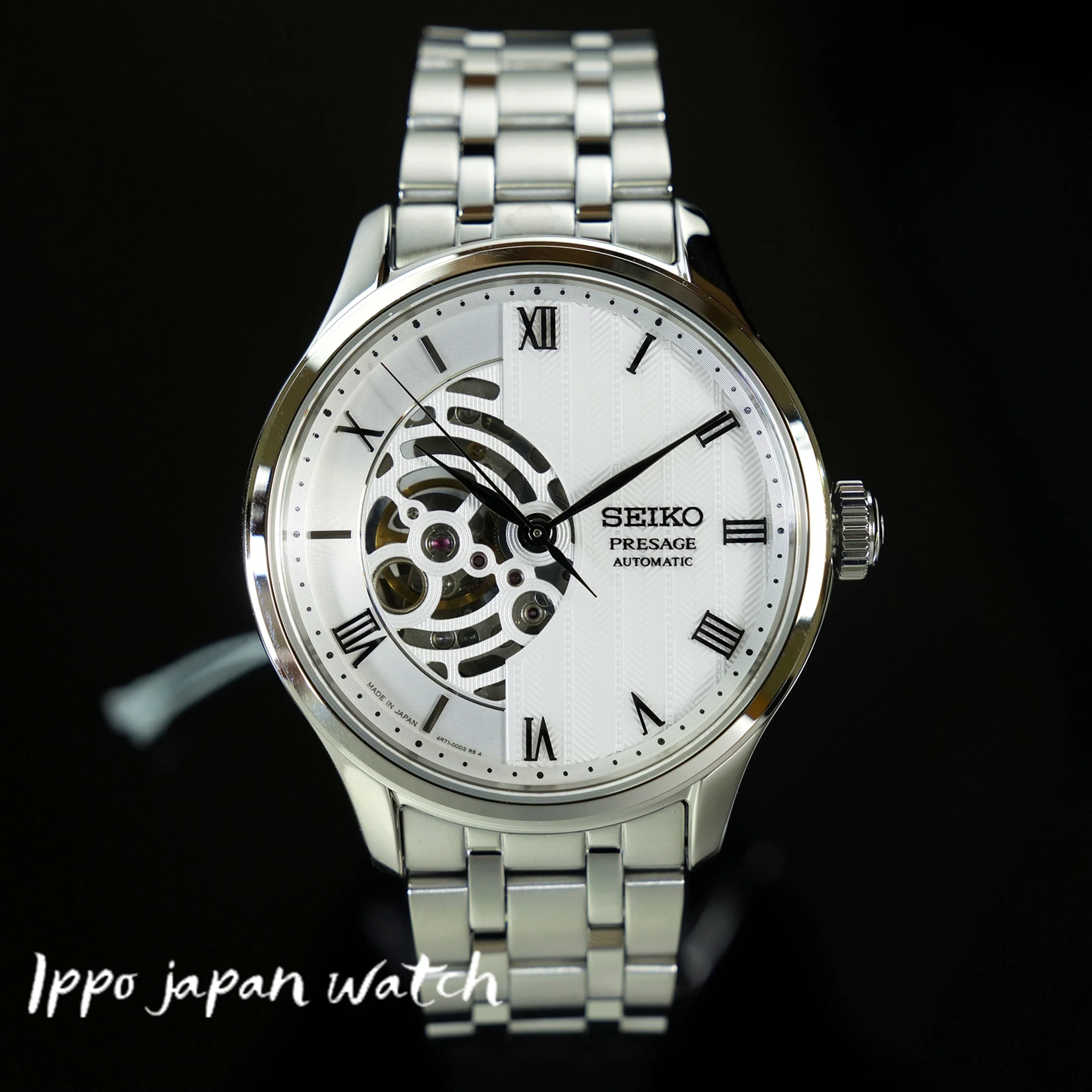 PRESAGE Japanese SARY251 Garden Automatic Machinery Metal Strap Men's Watch