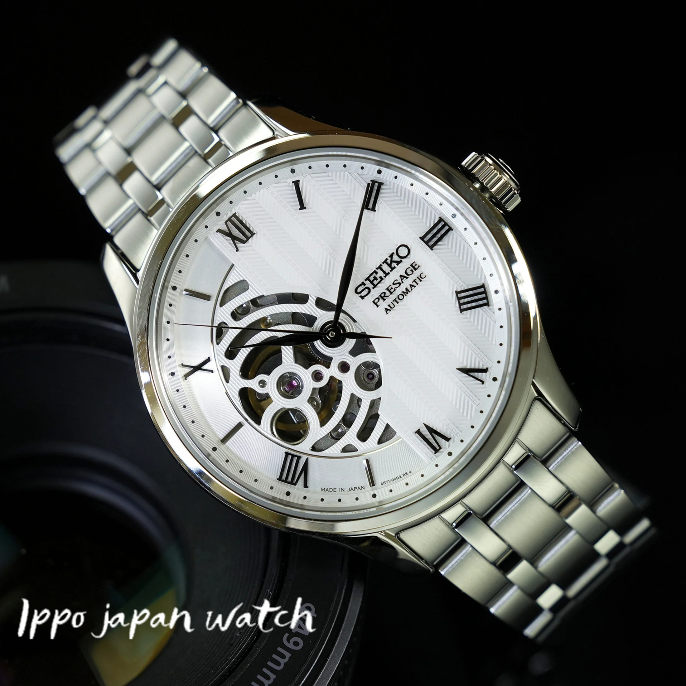 PRESAGE Japanese SARY251 Garden Automatic Machinery Metal Strap Men's Watch - Image 4