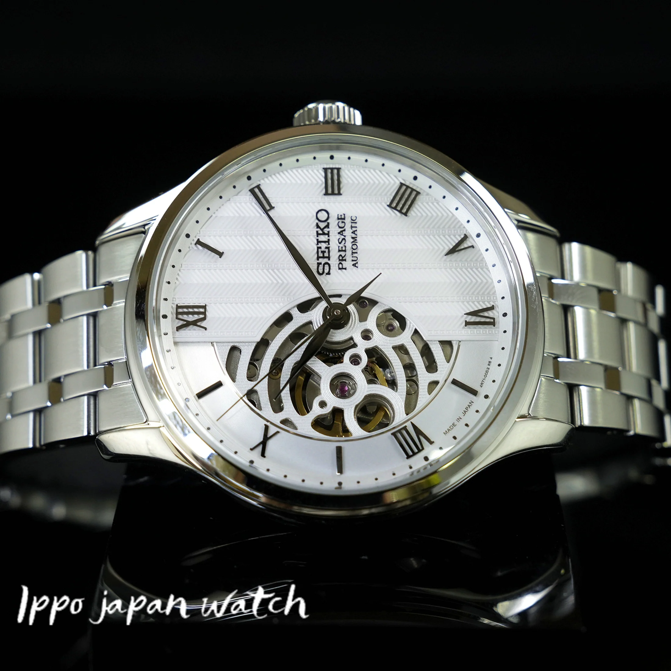 PRESAGE Japanese SARY251 Garden Automatic Machinery Metal Strap Men's Watch - Image 5