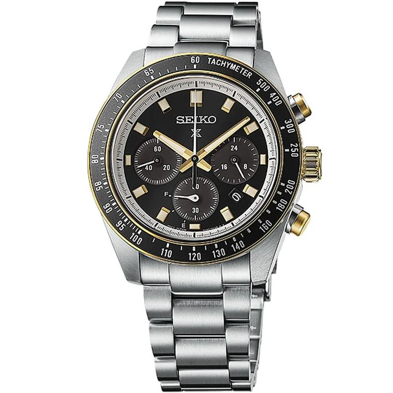 PROSPEX SPEEDTIMER SBDL113/SSC941P1 solar metal made in japan men's watch - Image 2