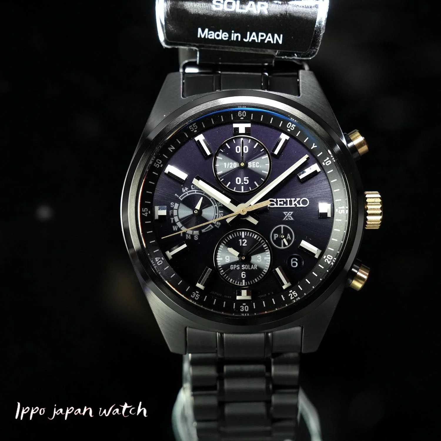 PROSPEX SPEEDTIMER SBED013/SSH169J1/SSH169 Solar GPS satellite radio World time limited watch