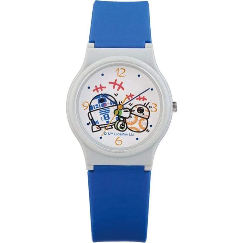 Q&Q Analog Wristwatch - Kanahei Star Wars R2-D2 BB-8 V06A-515VK