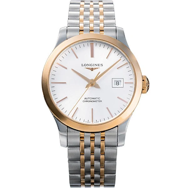 Record 5-Year Warranty LONGINES Silver L2.321.5.72.7 - Swiss Made Luxury Watch [Parallel Import]