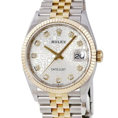 ROLEX 126233G ROLEX Datejust 36 Jubilee Champagne - Luxury Swiss Watch for Men