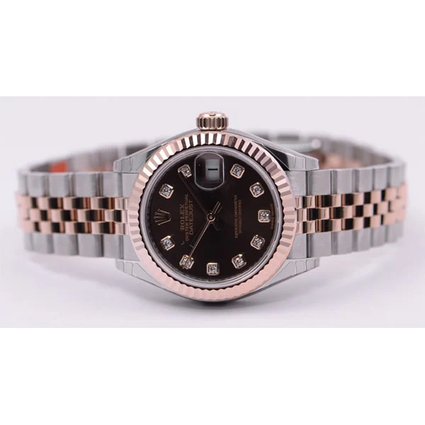 ROLEX 279171G ROLEX Datejust 28 BRN 5-Link Bracelet Chocolate - Luxury Swiss Watch [Parallel Import] - Image 3