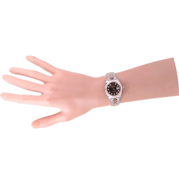 ROLEX 279171G ROLEX Datejust 28 BRN 5-Link Bracelet Chocolate - Luxury Swiss Watch [Parallel Import] - Image 6