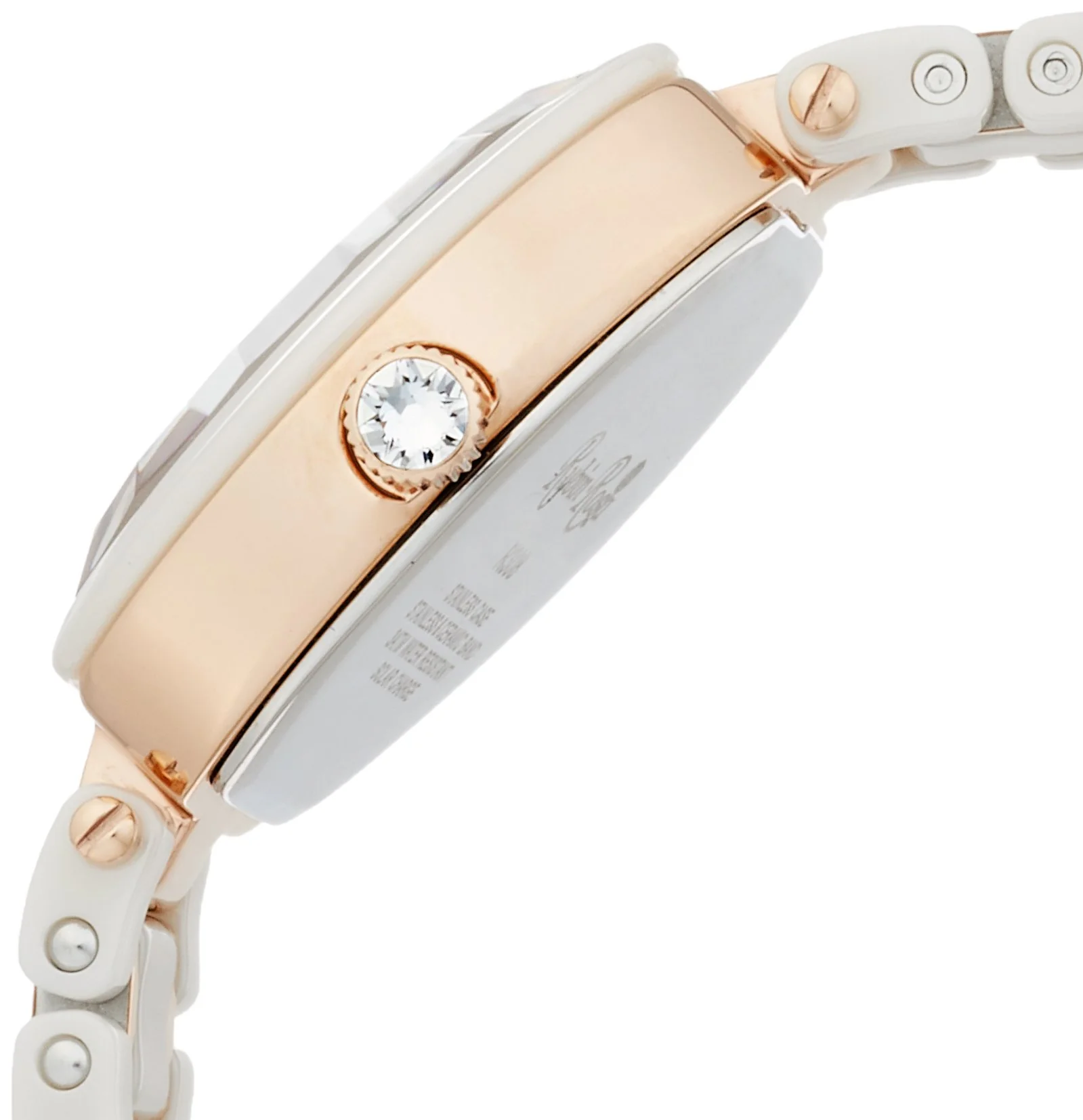 RUBIN ROSA R308PBE Solar Ceramic Tonneau Women's Watch - Image 3