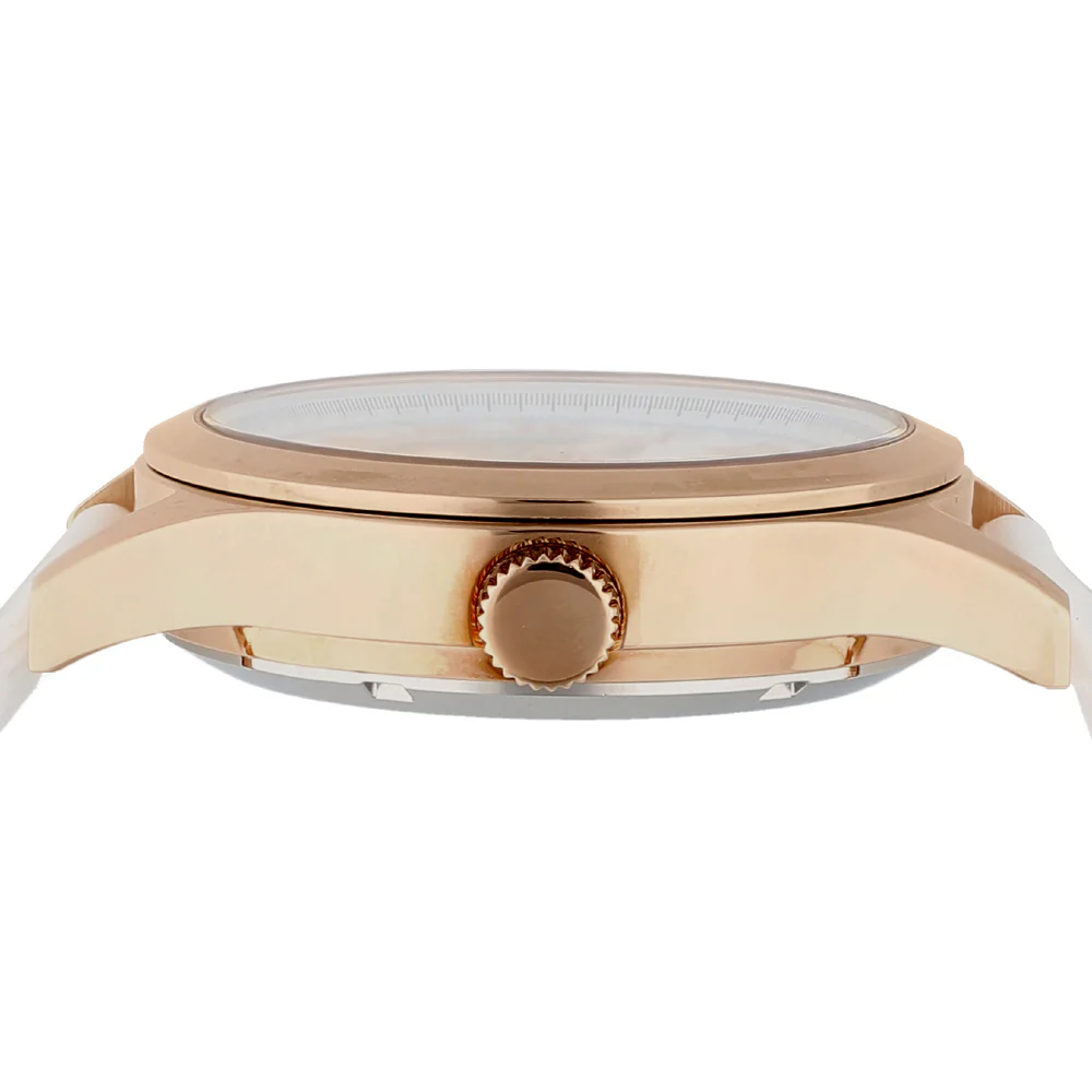 S035PGWH Elegant White Watch 1-Year Warranty Japanese Movement Water Resistant Stylish Design - Image 3