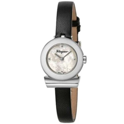 SALVATORE FERRAGAMO F43050017 GANCINI Silver Luxury Accessory with 2 Year Warranty Stylish Design for Effortless Elegance