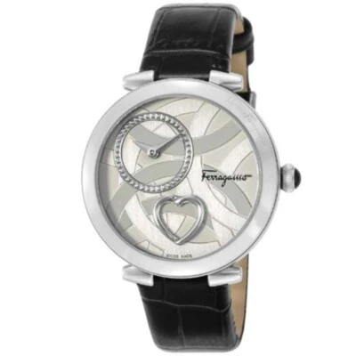 SALVATORE FERRAGAMO FE2990016 Cuore White Luxury Handbag with 2 Year Warranty and Elegant Design for Timeless Style