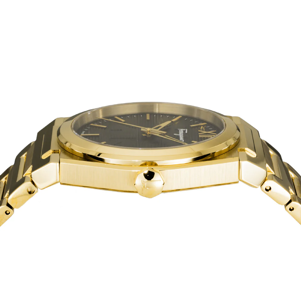 SALVATORE FERRAGAMO SF4E00625 Luxurious Gold Finish with 2 Year Warranty Elegant Design for Timeless Style - Image 4