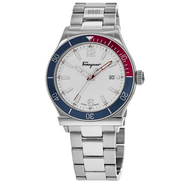 SALVATORE FERRAGAMO SFU500523 New Gent 2 Year Warranty Stylish Design Comfortable Fit Durable Materials