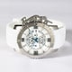 Salvatore Marra SM21103-SSWH Men's Rubber Strap Chronograph Watch Water Resistant 1-Year Warranty Stylish Design - Image 2