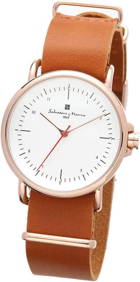 SALVATORE MARRA SM22104-PGWH Quartz Men's Watch
