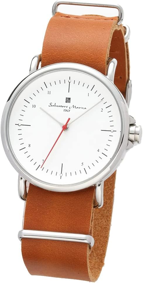 SALVATORE MARRA SM22104-SSWH Quartz Men's Watch