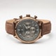 Salvatore Marra SM23104-KHKH Chronograph Watch Men's Leather Strap Water Resistant 1 Year Warranty Elegant Design - Image 2