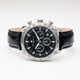 Salvatore Marra SM23104-SSBK Elegant Stainless Steel Design Water Resistant Quartz Movement Classic Black Dial - Image 4