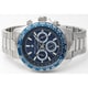 Salvatore Marra SM24108-SSBL Men's Metal Band Radio Solar Chronograph Watch Water Resistant Elegant Design 1-Year - Image 2