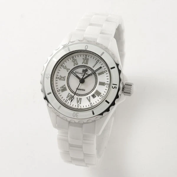 Salvatore Marra SM25151-WHR Women's Ceramic Bracelet Elegant Design Water Resistant 1-Year Warranty - Image 3