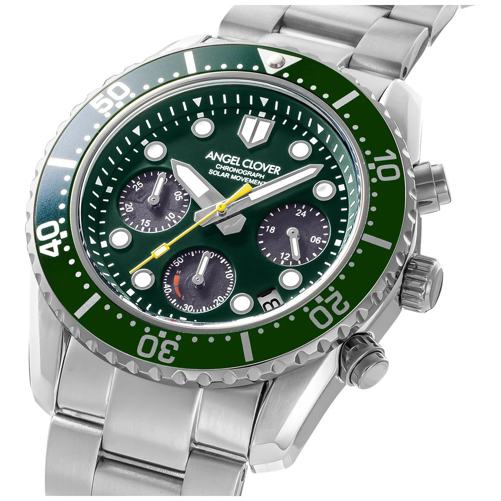 SCC42SGR SCC42SGR Sea Cruise Solar Chrono 1 Year Warranty Green Eco-Friendly Solar Powered Chronograph Stylish Design - Image 2