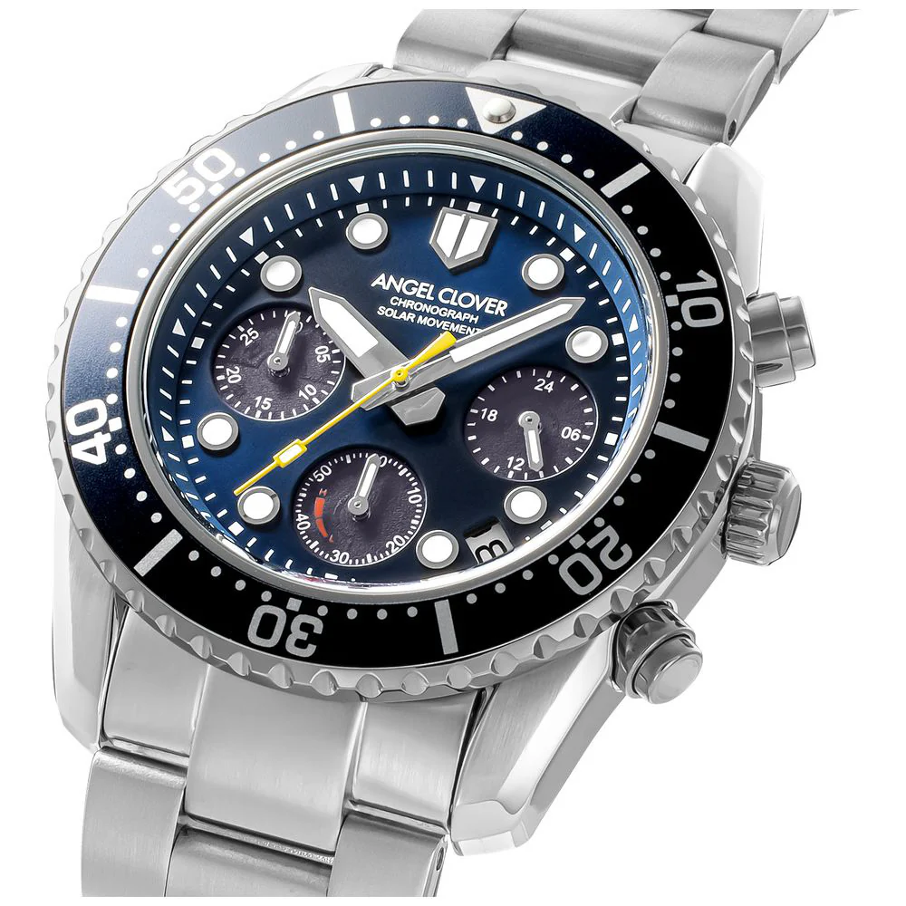 SCC42SNV Sea Cruise Solar Chrono 1 Year Warranty Navy Eco-Friendly Solar Powered Chronograph Water Resistant - Image 2