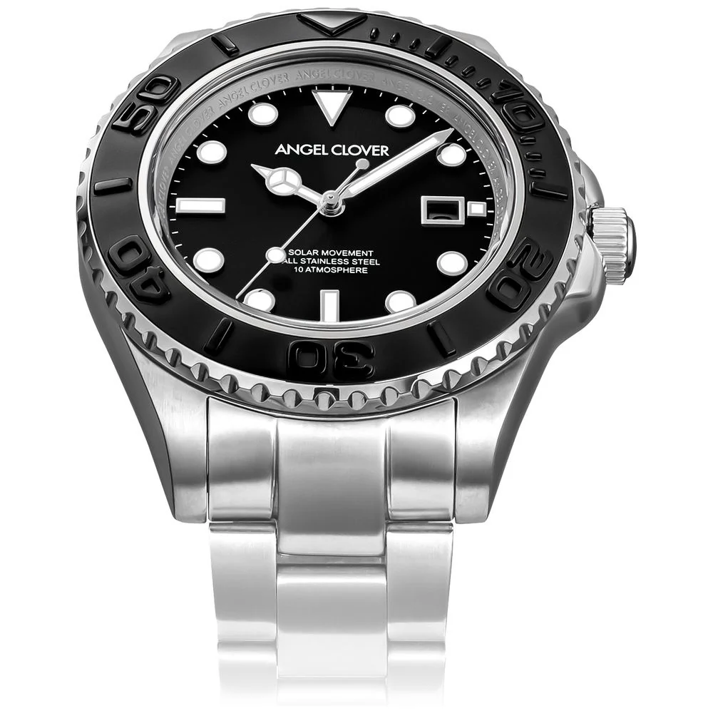 SCS42BSBK Sea Cruise Solar Watch 1-Year Warranty Black Eco-Friendly Solar Powered Stylish Design - Image 3