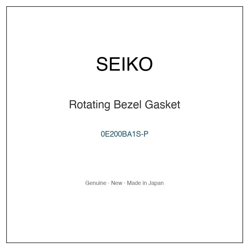 SEIKO 0E200BA1S-P Rotating Bezel Gasket