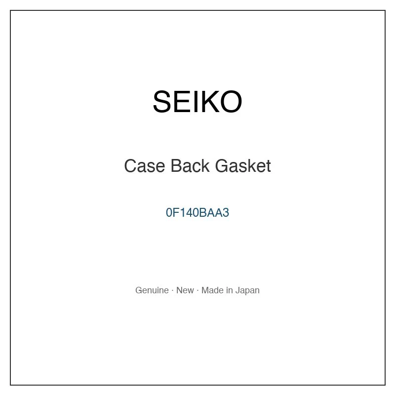 SEIKO 0F140BAA3 Case Back Gasket