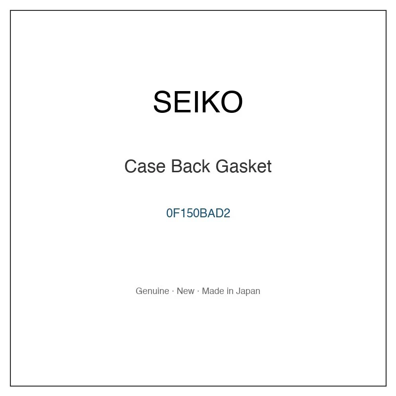 SEIKO 0F150BAD2 Case Back Gasket
