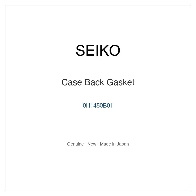 SEIKO 0H1450B01 Case Back Gasket for SBQD221 SBQD714 SBQD723 SBTD020 SBTD960 and More Models