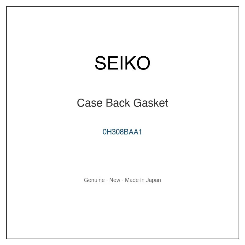 SEIKO 0H308BAA1 Case Back Gasket for SBGF001 SCVF005 SCVF007 SCVF009 SJE057K1 and More Models